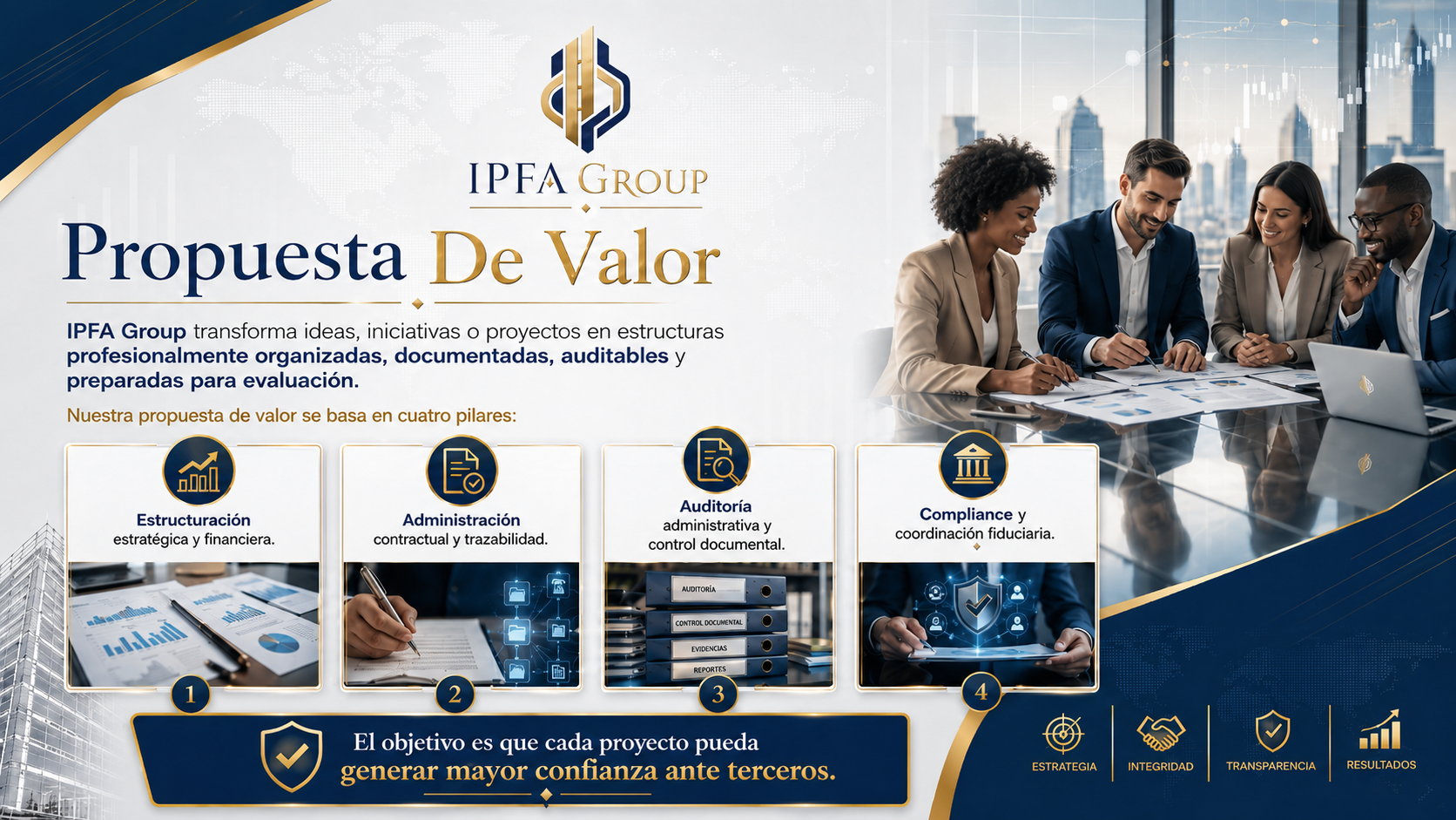 Presentacion corporativa IPFA Group 4