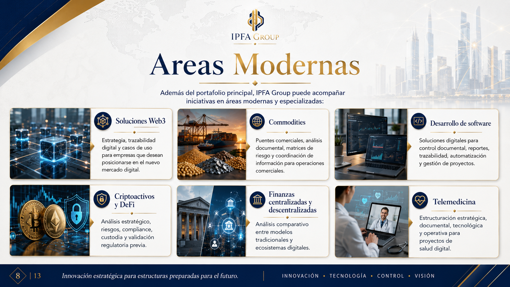 Presentacion corporativa IPFA Group 8